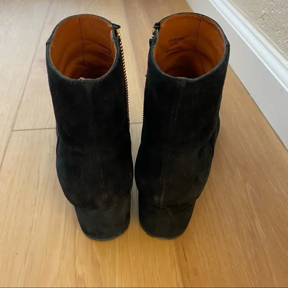 & Other Stories Suede Ankle Boots Black EUR38 US7.5 - Picture 2 of 8
